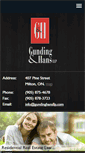 Mobile Screenshot of gundinghansllp.com